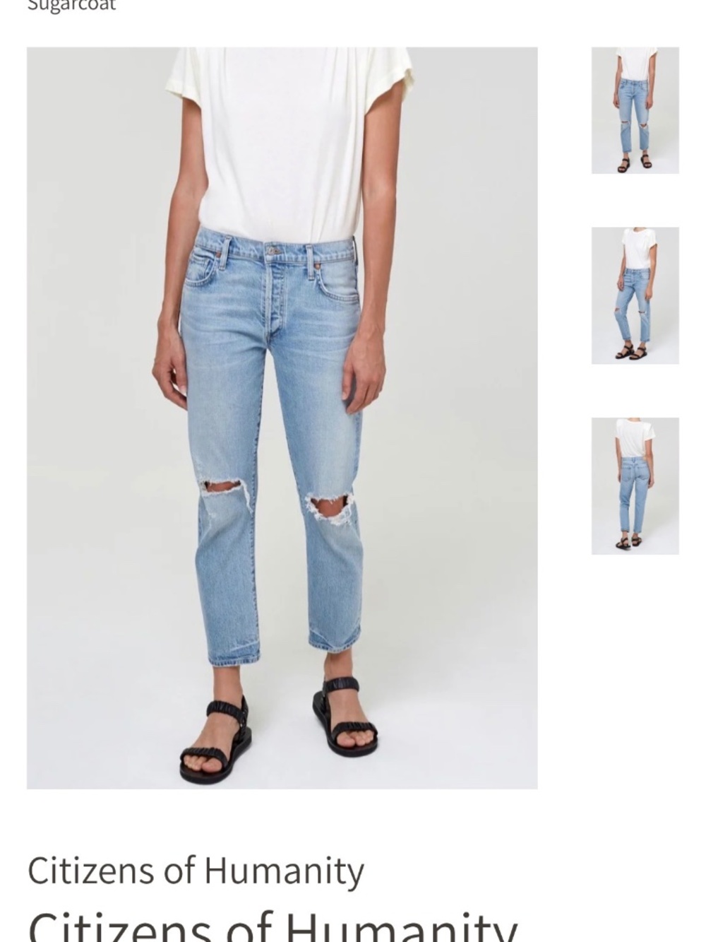 Citizens of Humanity Emerson light wash denim jeans 32